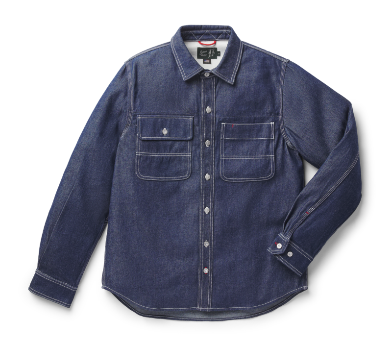 Larch Mt Denim Shirt - Dark Wash Indigo - Men's and Women's
