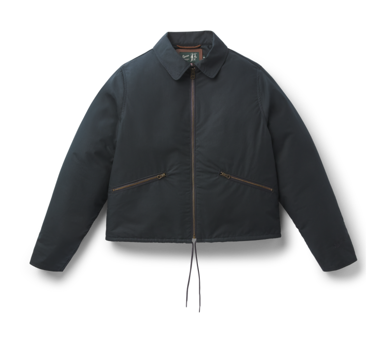 9100042 - Waxed Primaloft® Coaches Jacket - Navy - Women's