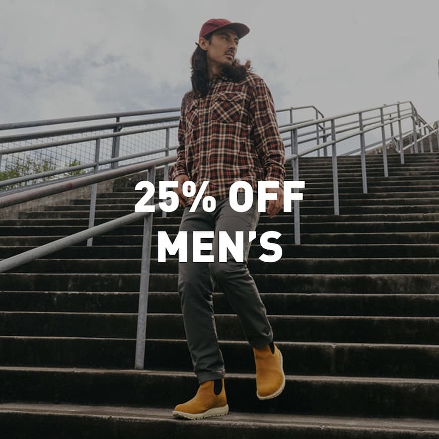 25% Off Men's