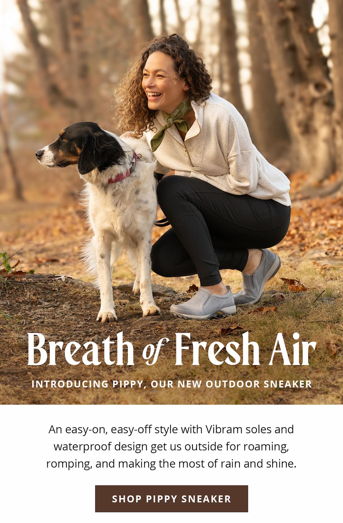 Breath of Fresh Air | Introducing Pippy | Shop Pippy Sneaker