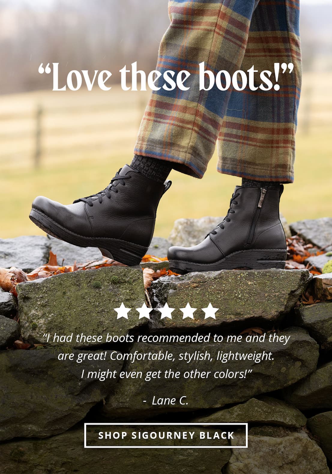 Love these boots! | Shop Sigourney Black