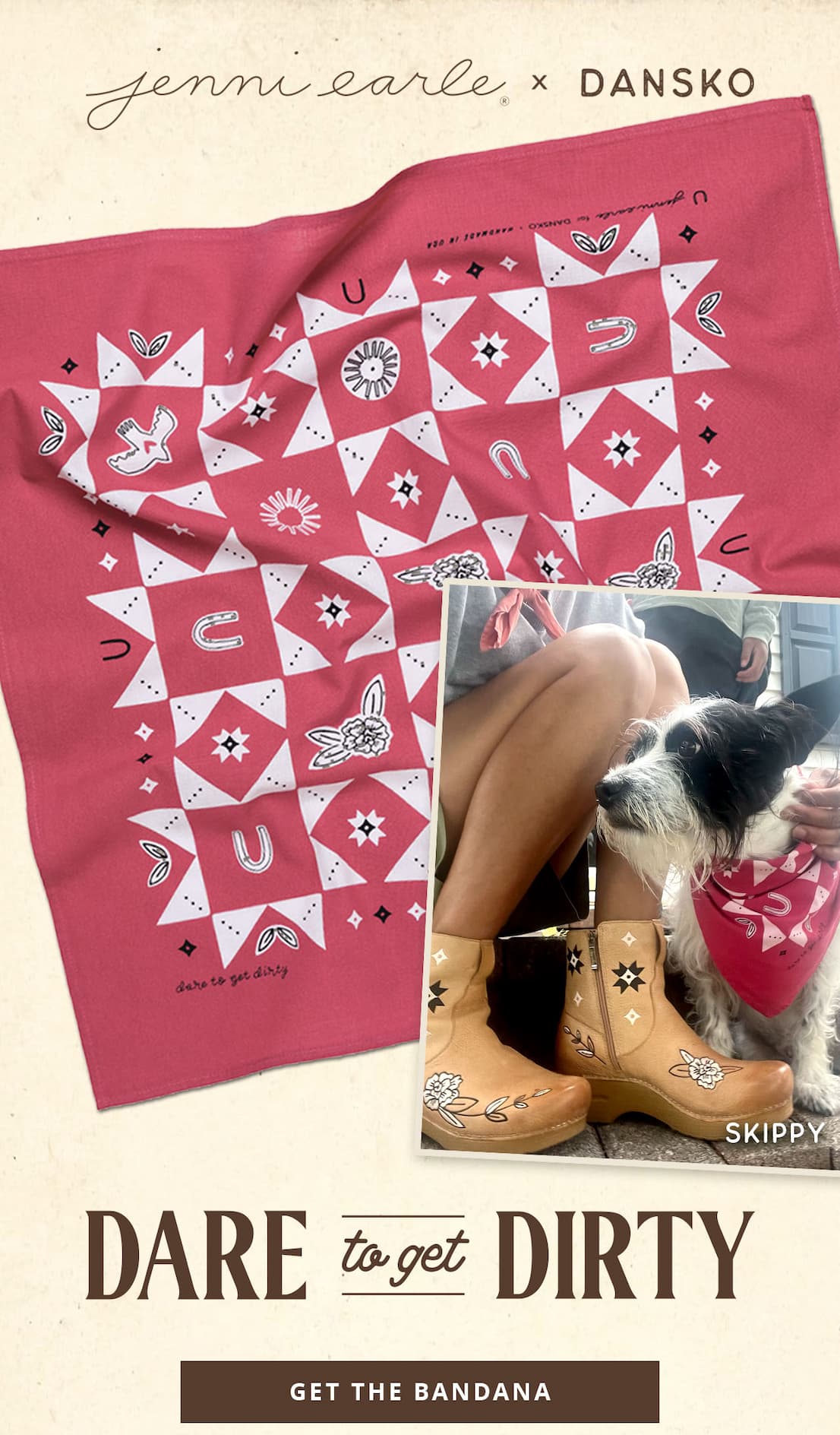 Dare to Get Dirty  |  Get the Bandana