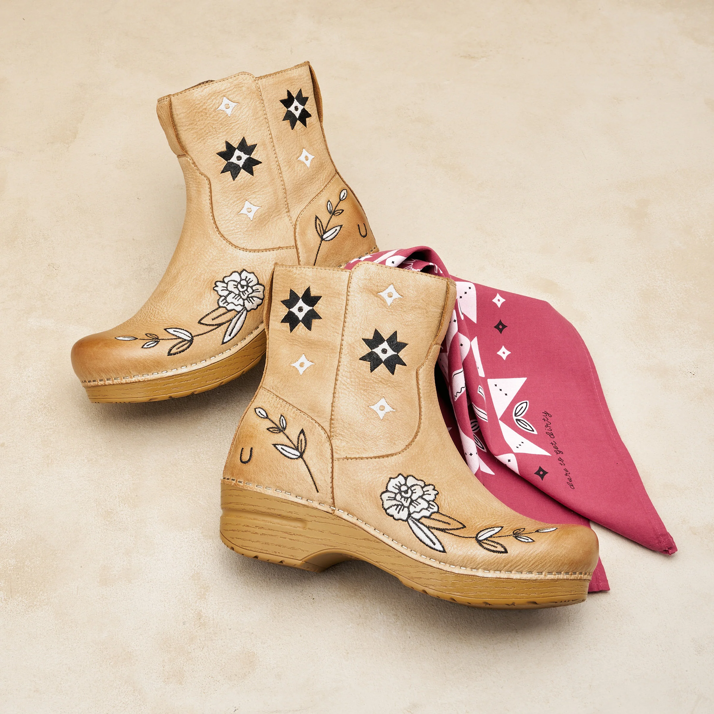 Image of Jenni Boot Honey Distressed