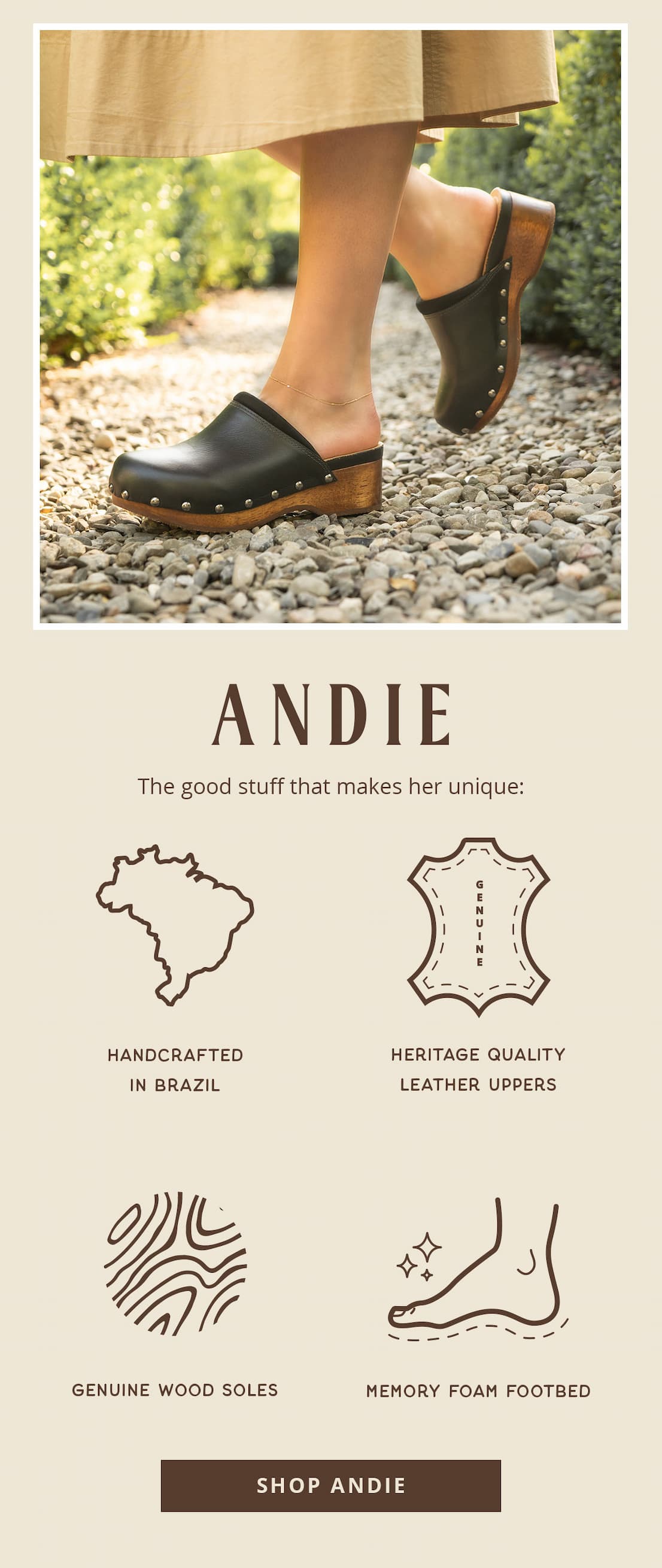 Andie | The good stuff that makes her unique