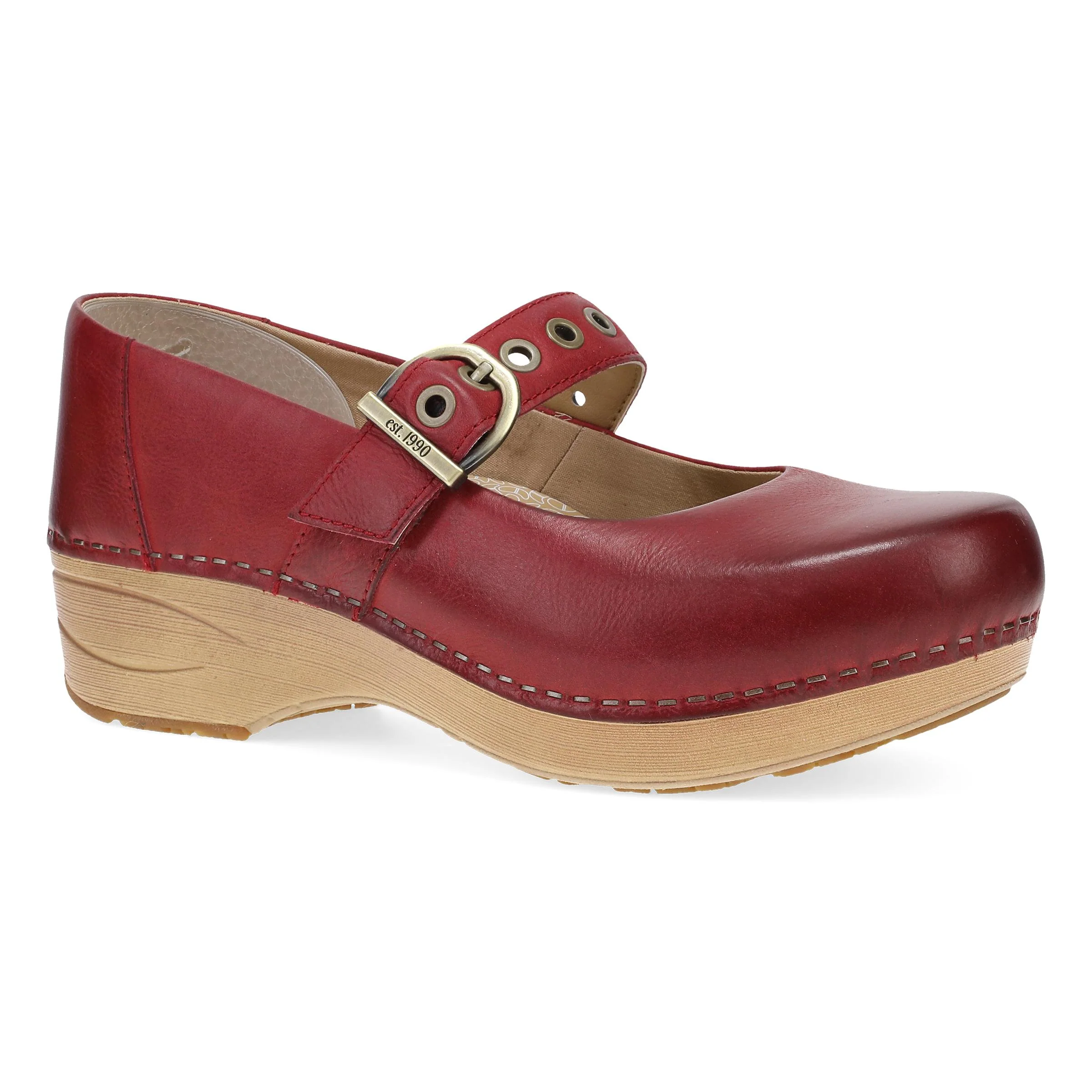 Image of XP 2.0 Mary Jane Clog Red Leather