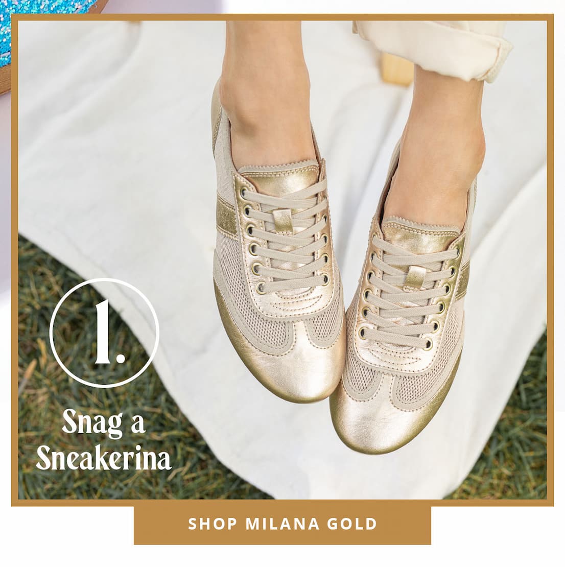 1. Snag a Sneakerina
