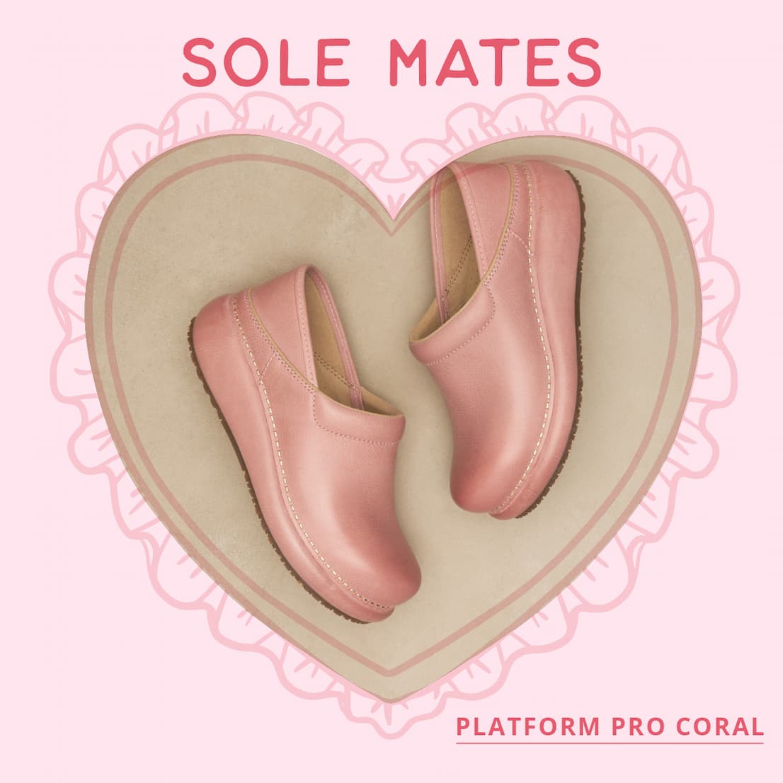 Sole Mates | Shop Platform Pro Coral