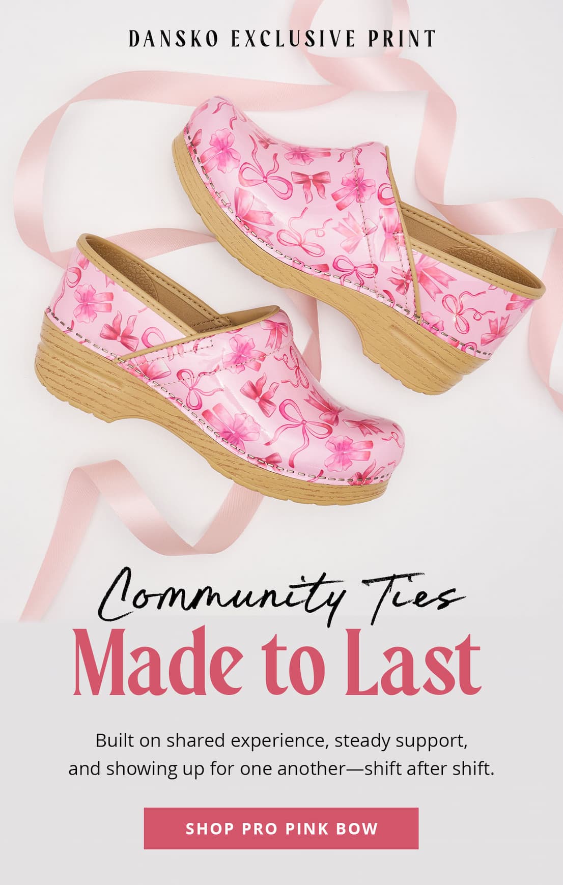 Community Ties Made to Last | Shop Pro Pink Bow