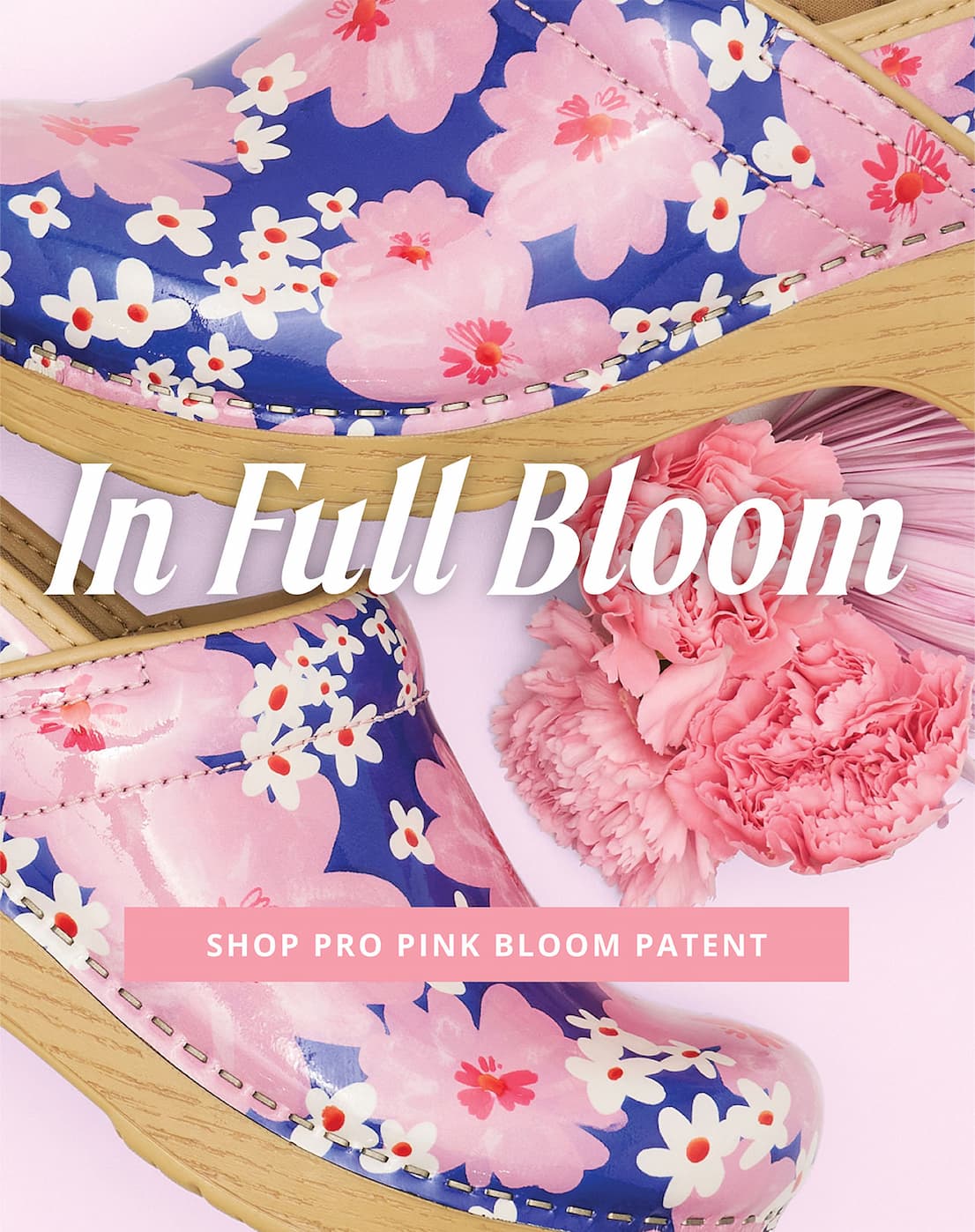 In Full Bloom | Shop Pro Pink Bloom Patent