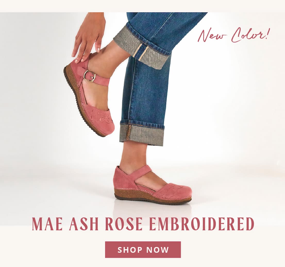 New Color | Shop Mae Ash Rose Embroidered