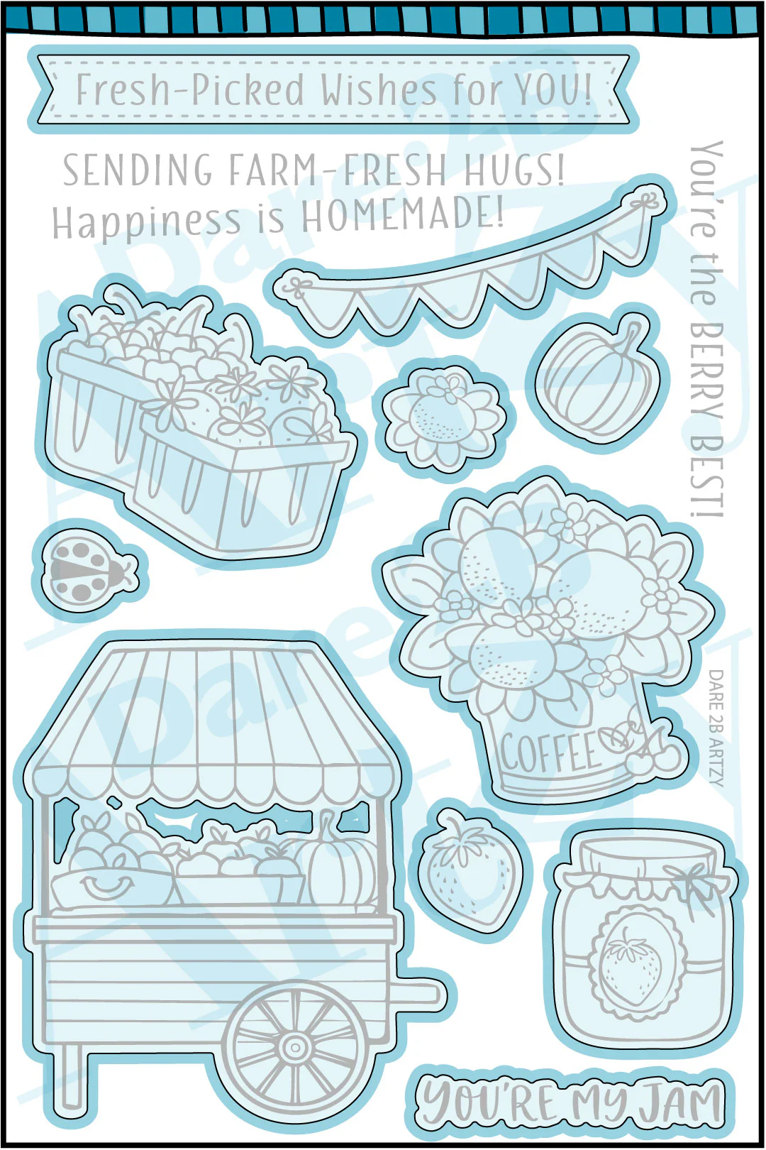 Farmers Market Die Set