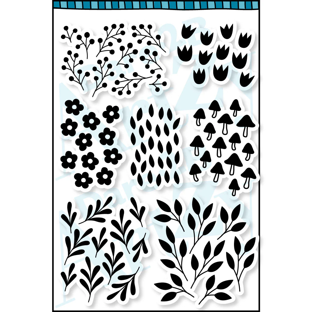 Nature Backgrounds Stamp Set