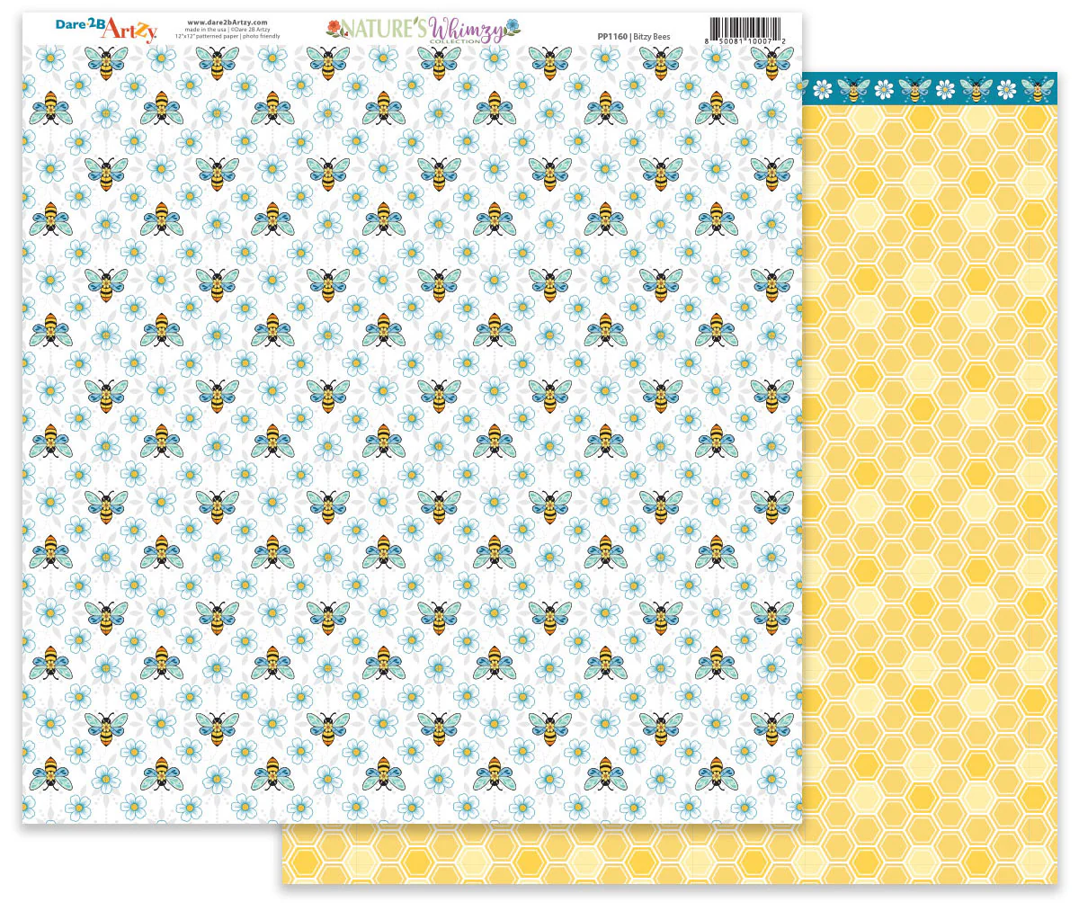 Bitzy Bees Paper (15 pack)