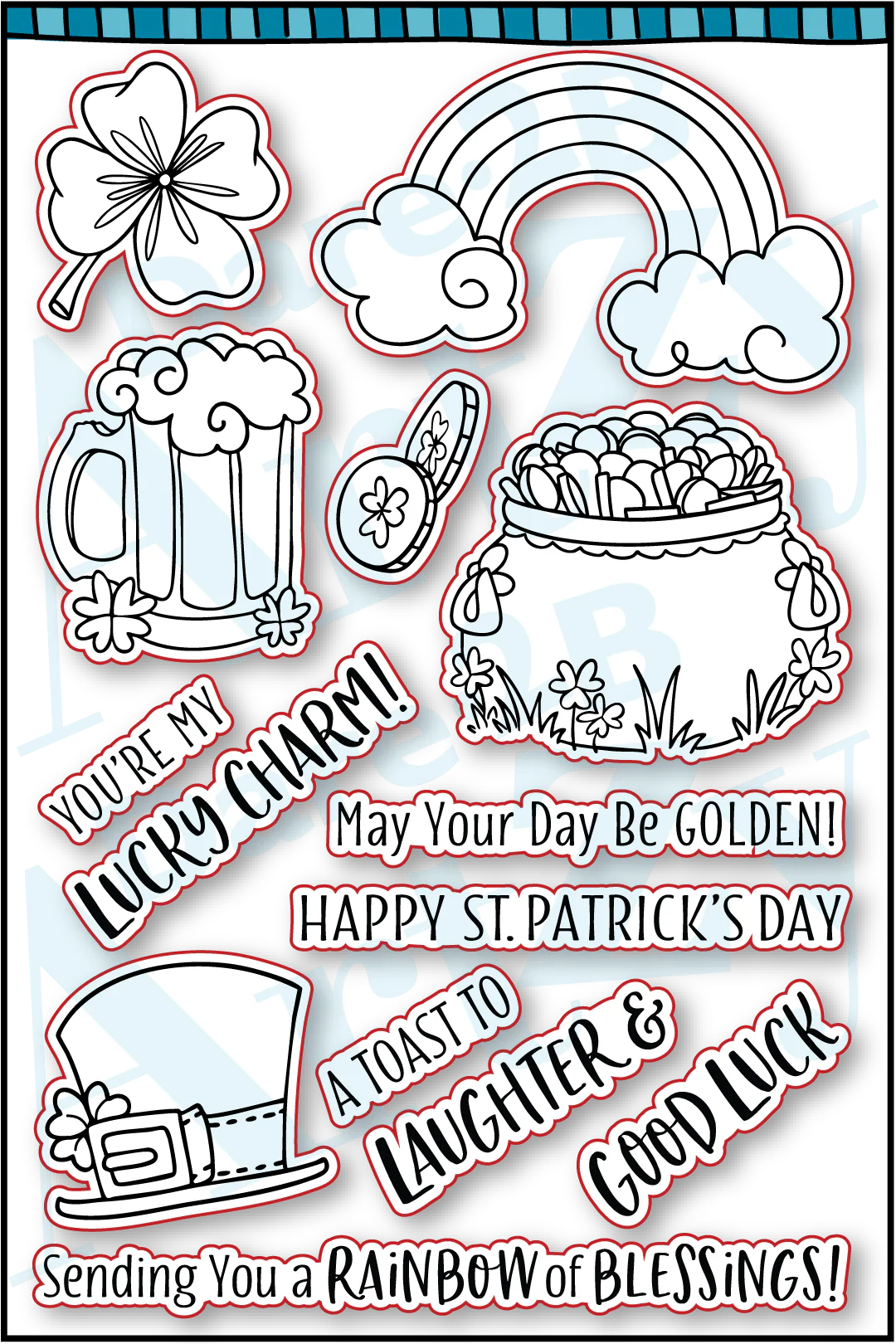 Lucky Charm Stamp Set