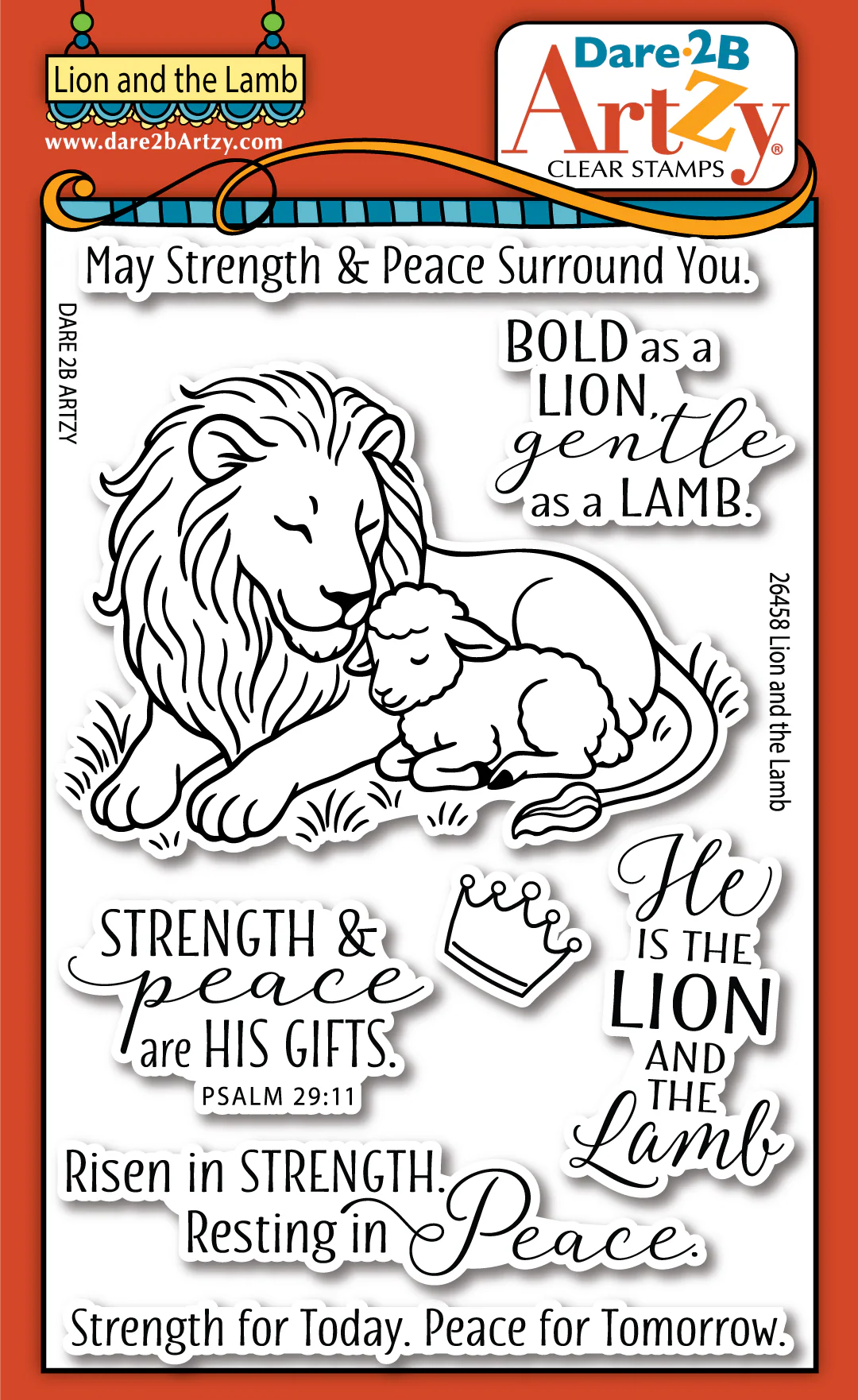 Lion and the Lamb Stamp Set