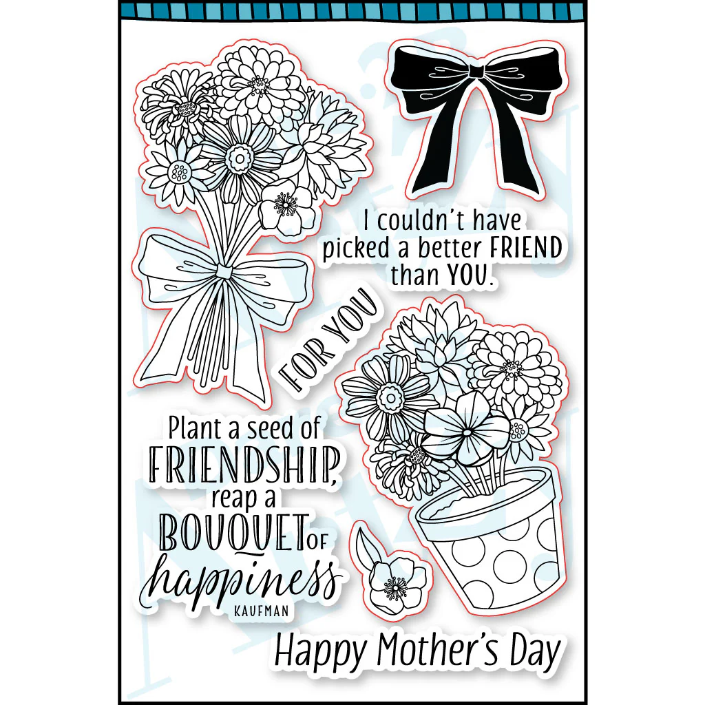 Bouquet 4 You Stamp Set and Die