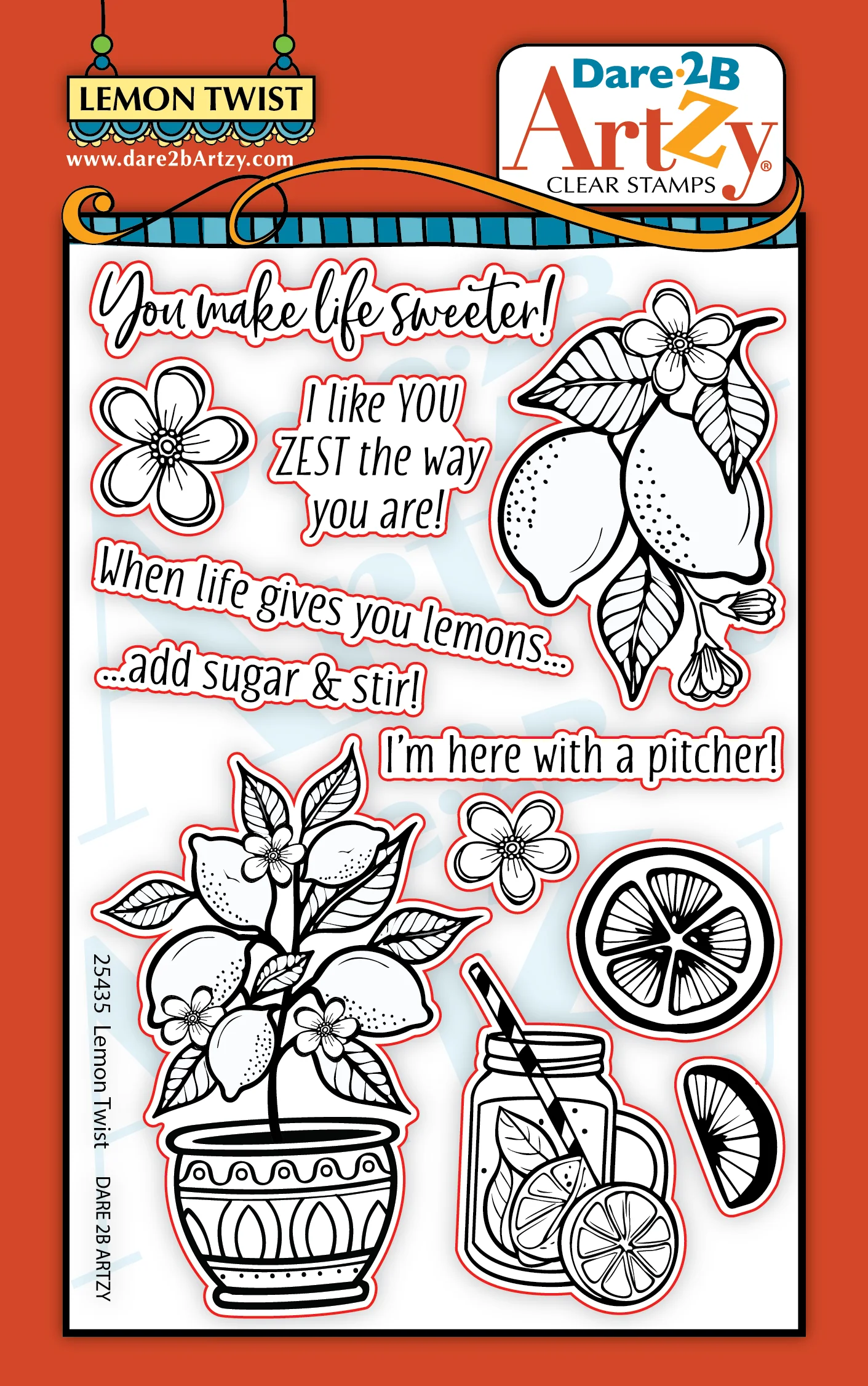 Lemon Twist Stamp Set