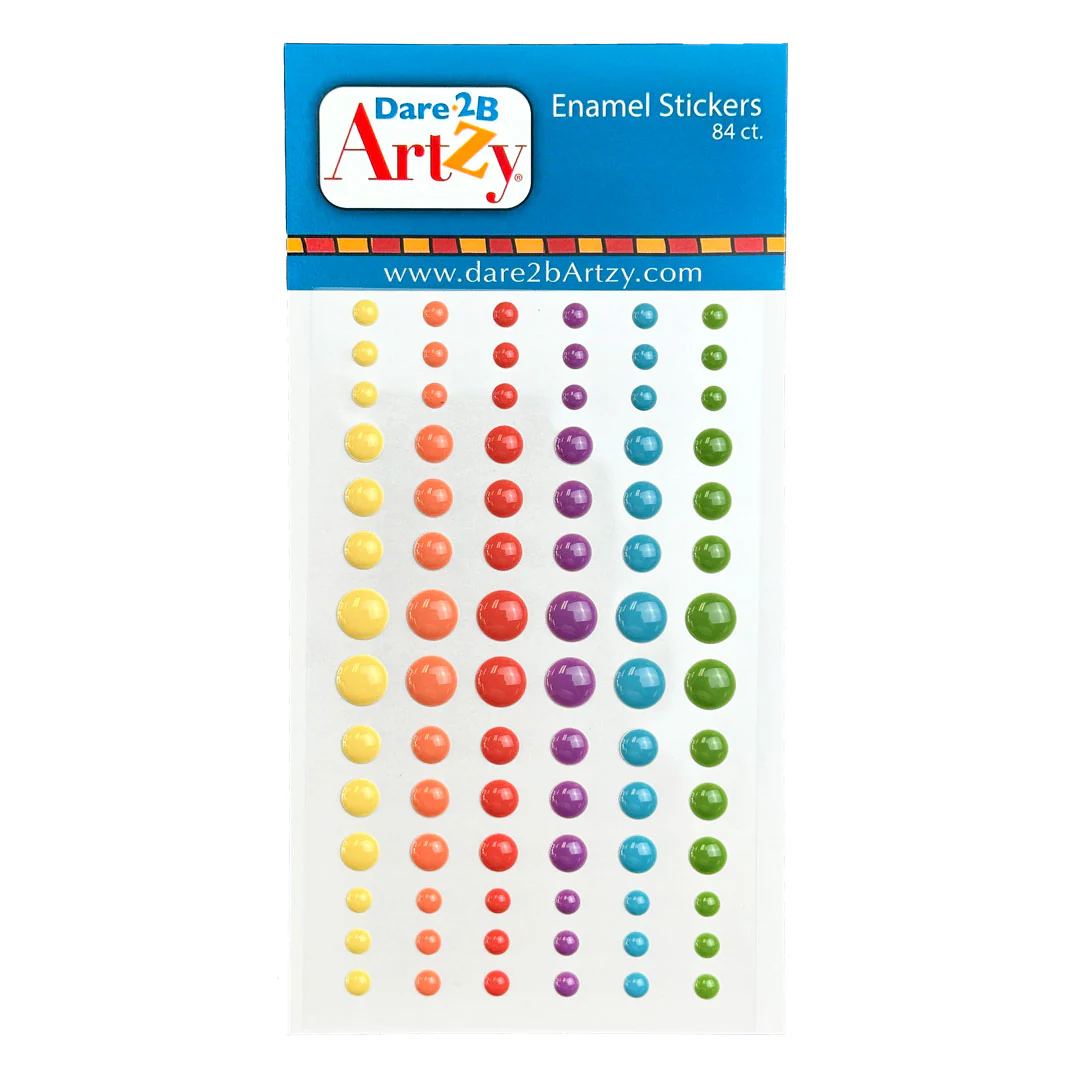 Whimzy Enamel Stickers