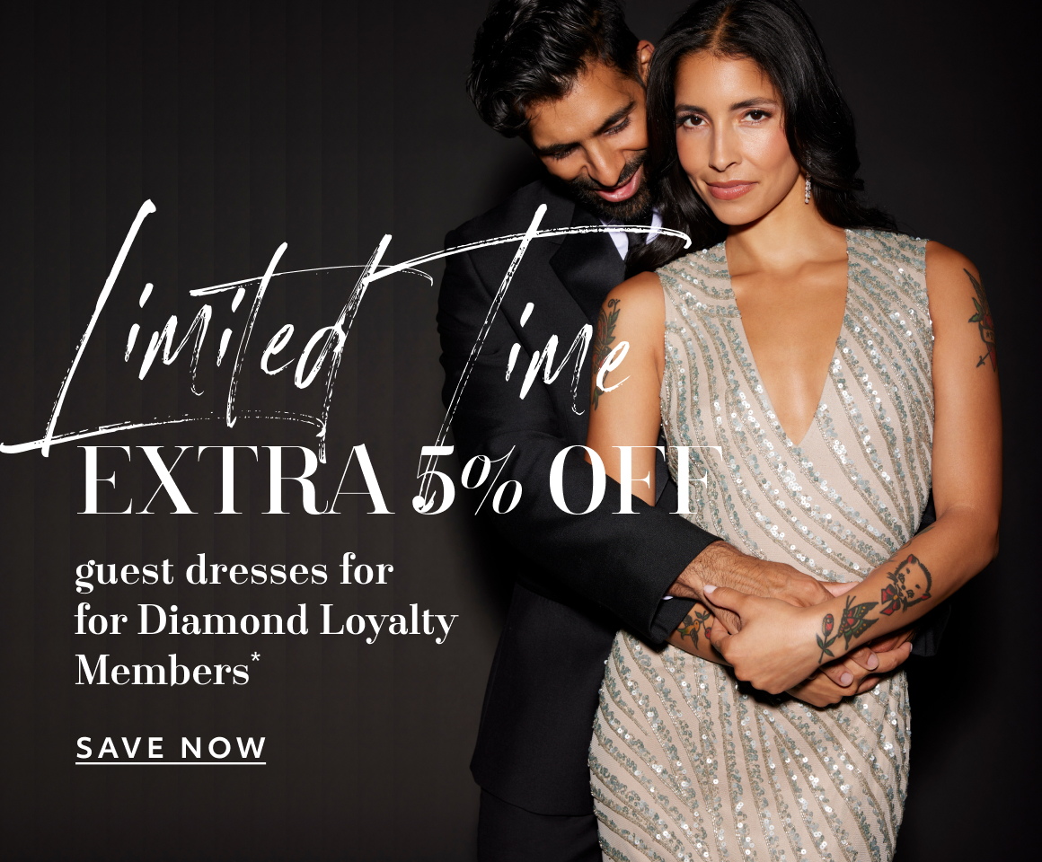 guest dresses offer for diamond loyalty members - save now
