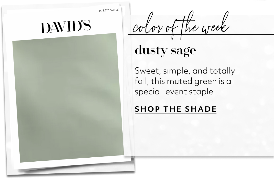 color of the week - dusty sage