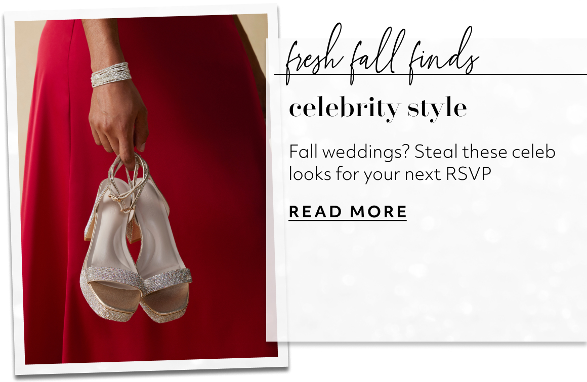 fresh fall finds - celebrity style