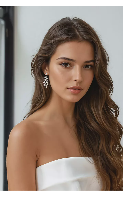 Roone Faux Pearl Drop Earrings