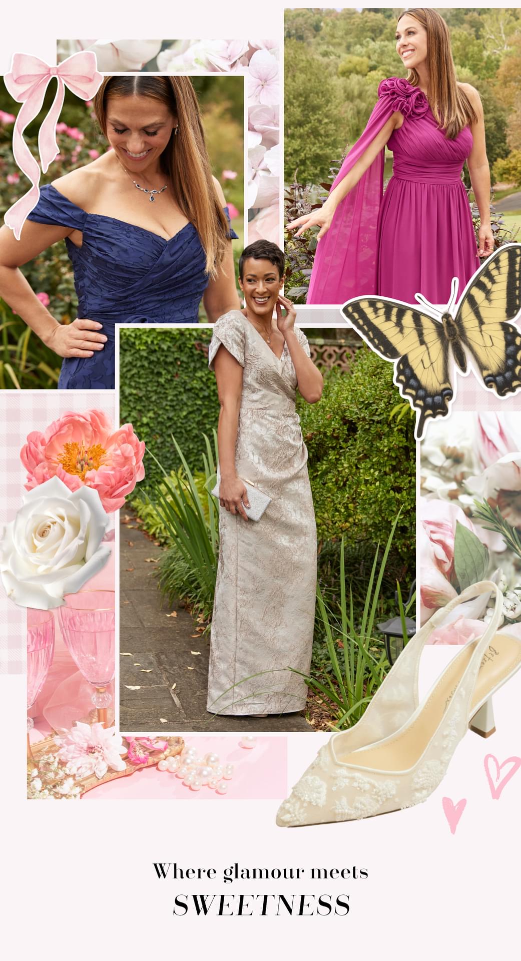 Where glamour meets sweetness