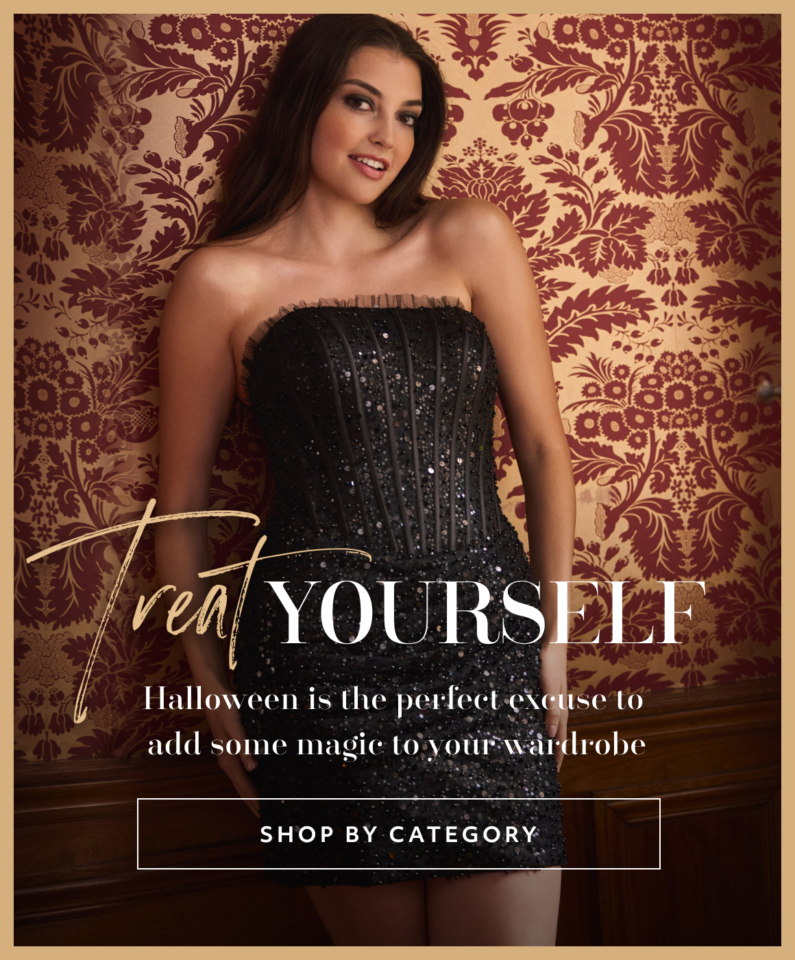 treat yourself - halloween is the prefect excuse to add some magic to your wardrobe - shop by category