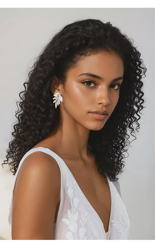 Elcie Marquise Crystal Drop Earrings