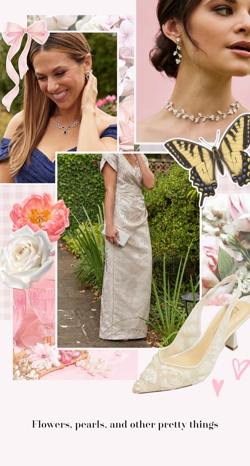 flowers, pearls, and other pretty things
