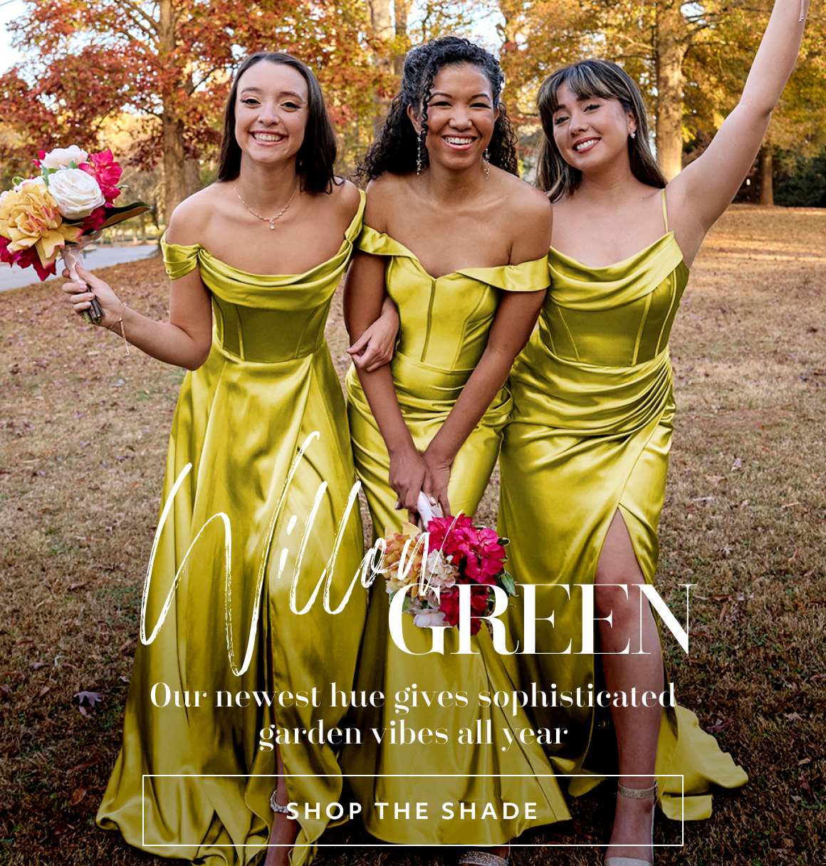 Willow Green - Our newest hue gives sophisticated garden vibes all year - shop the shade