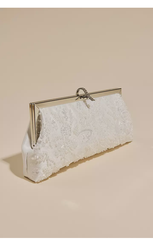 Floral Beaded Evening Bag