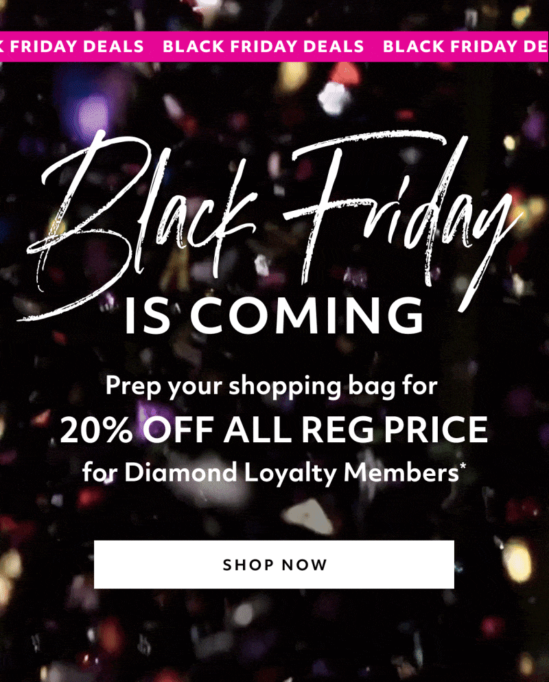 black friday is coming - shop now