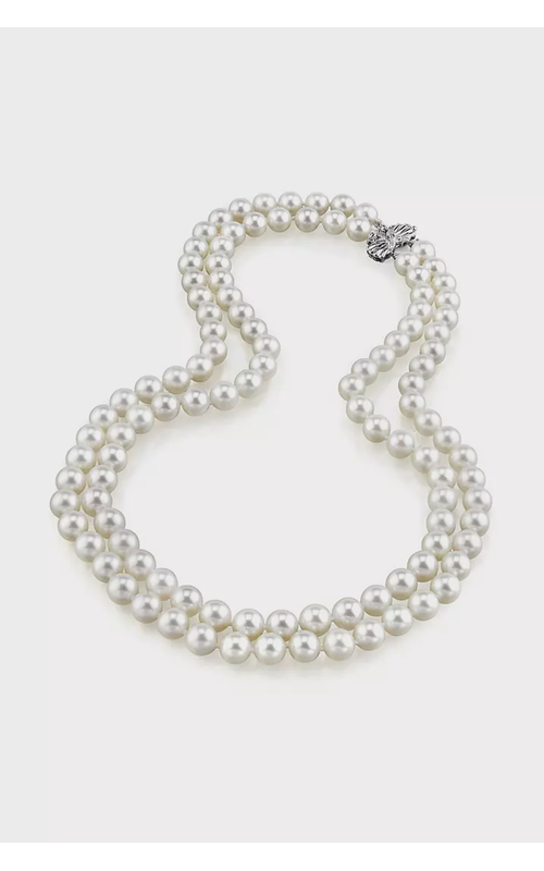 8.0-8.5mm Double Strand White Freshwater Pearl Str
