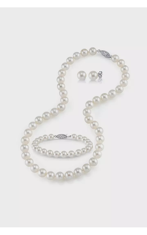 White Freshwater Pearl Jewelry Set