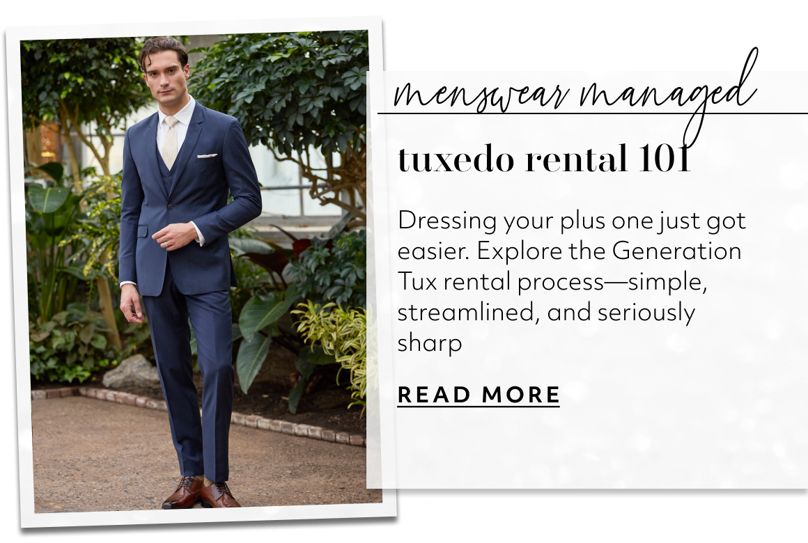 menswear managed - tuxedo rental 101