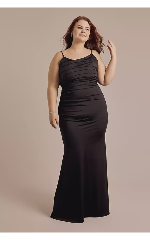 Crystal Corset Back Power Stretch Sheath Dress