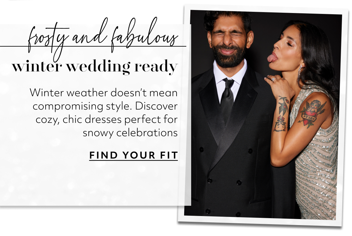 frosty and fabulous - winter wedding ready