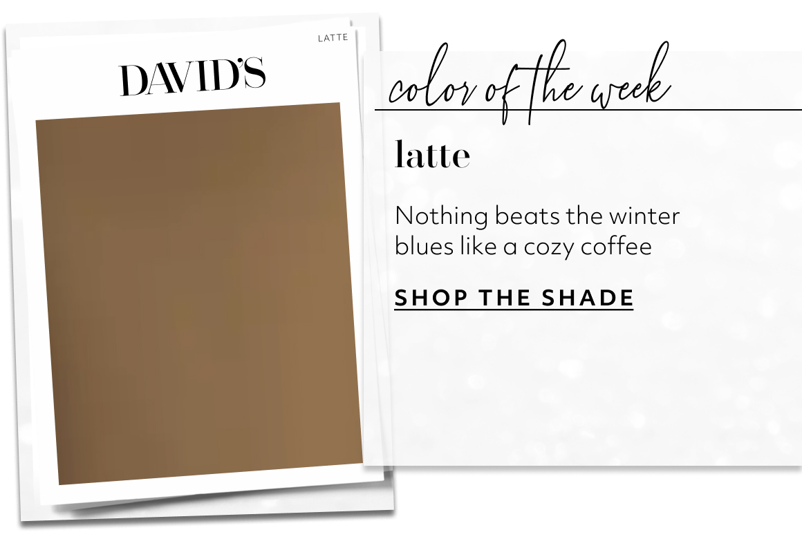 COLOR OF THE WEEK - LATTE