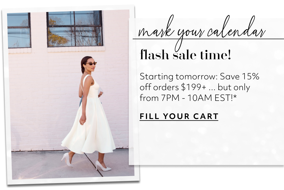 FLASH SALE