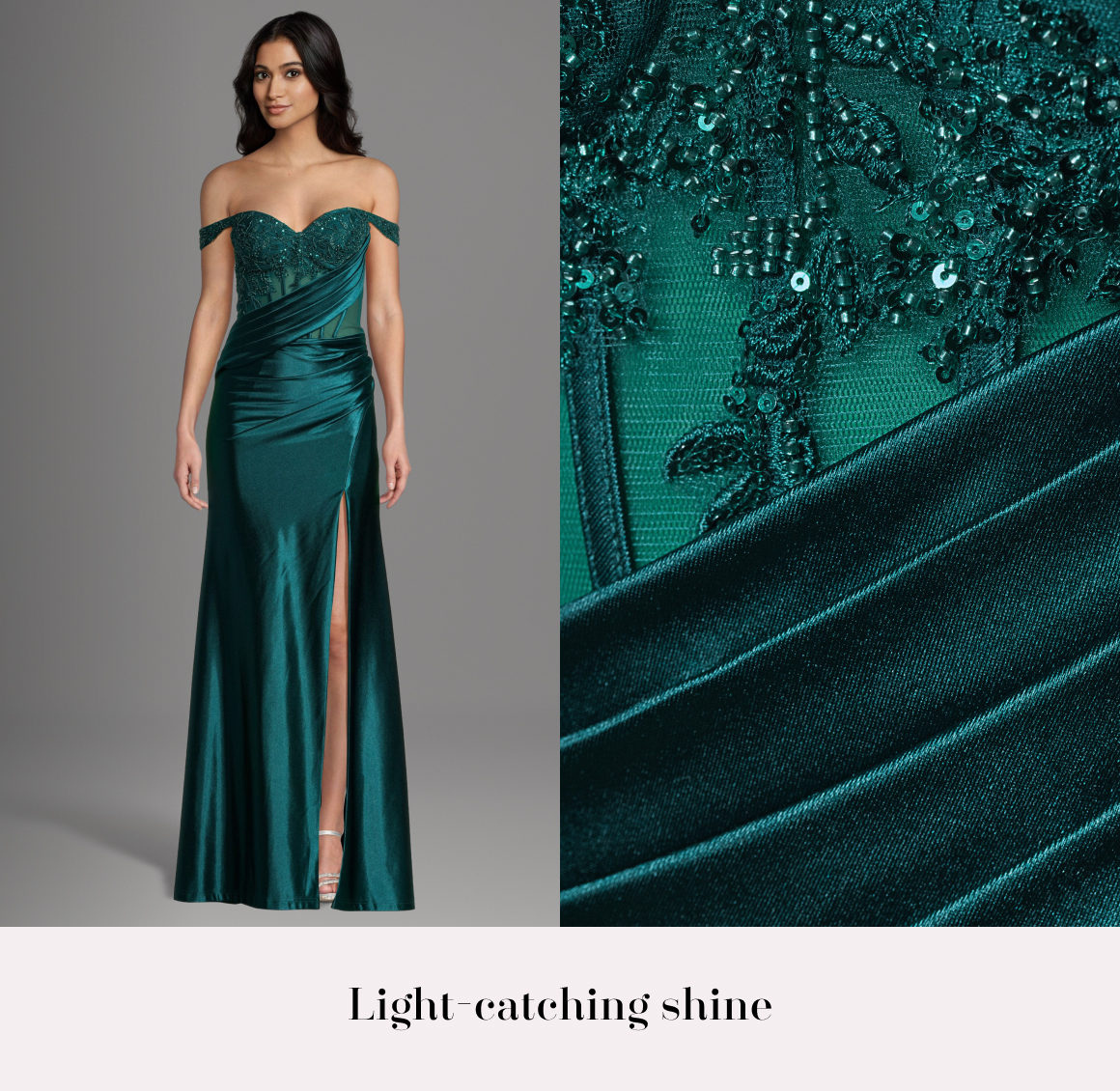Light-catching shine