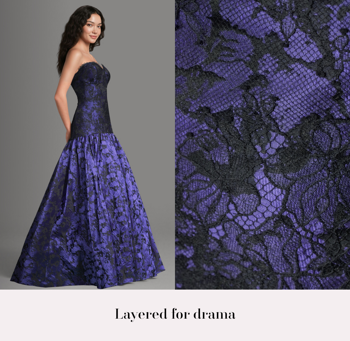 Layered for drama