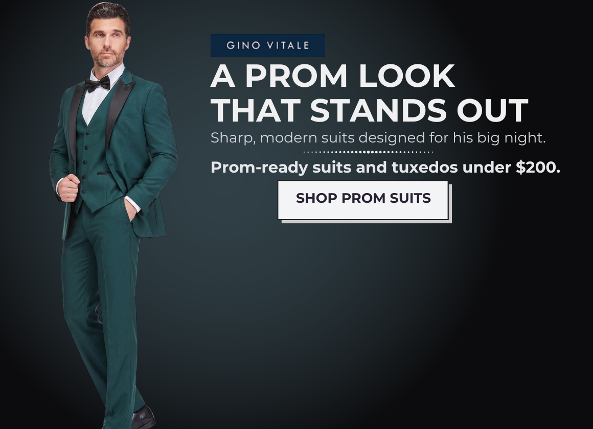 A PROM LOOK THAT STANDS OUT - SHOP PROM SUITS