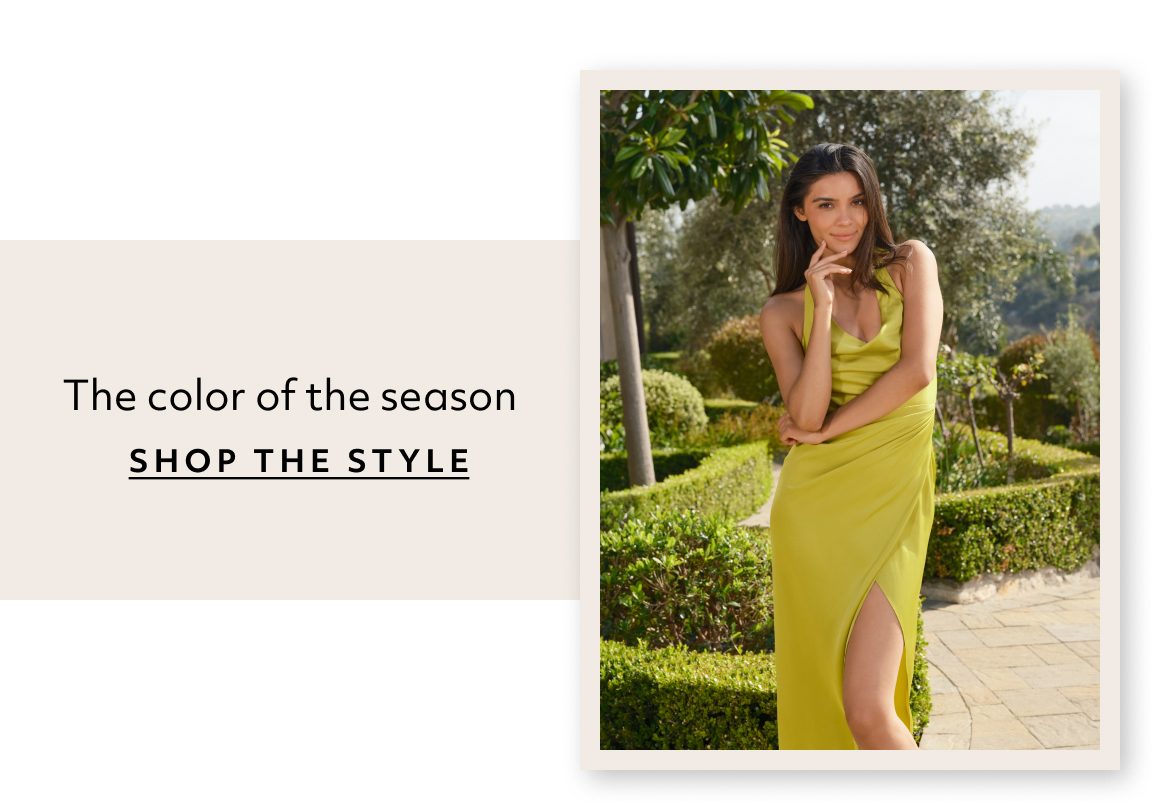 The color of the season - shop the style