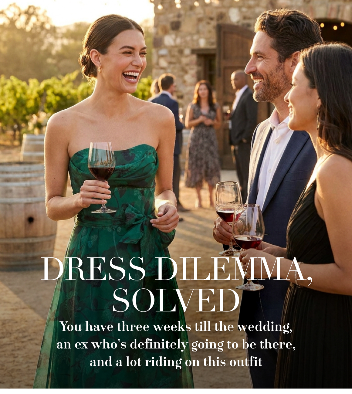 DRESS DILEMMA, SOLVED
