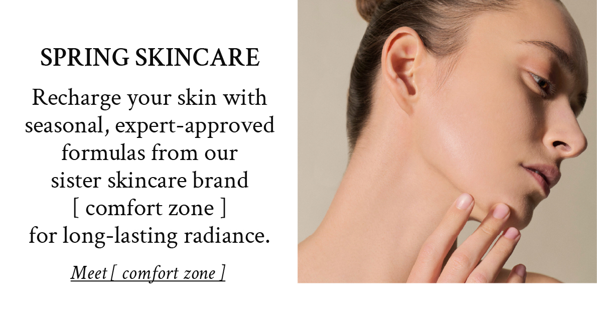 Spring skincare