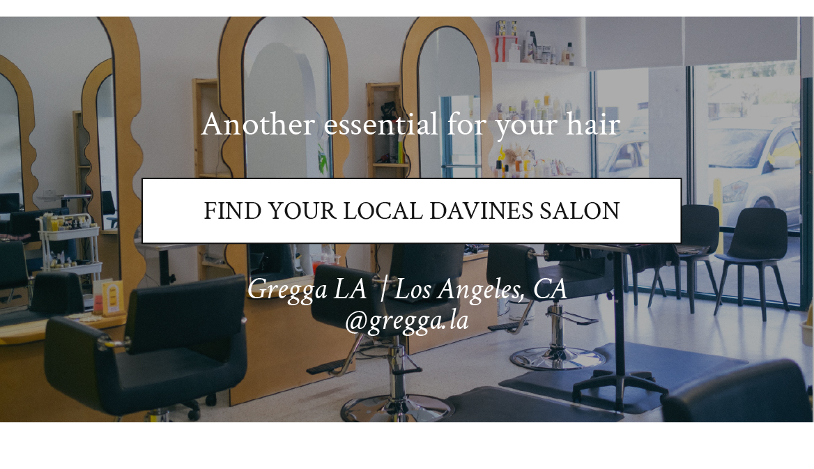 Find your local Davines salon