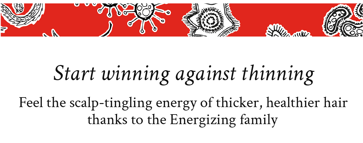 Energizing for thinning hair