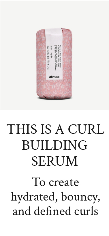This is a Curl Building Serum
