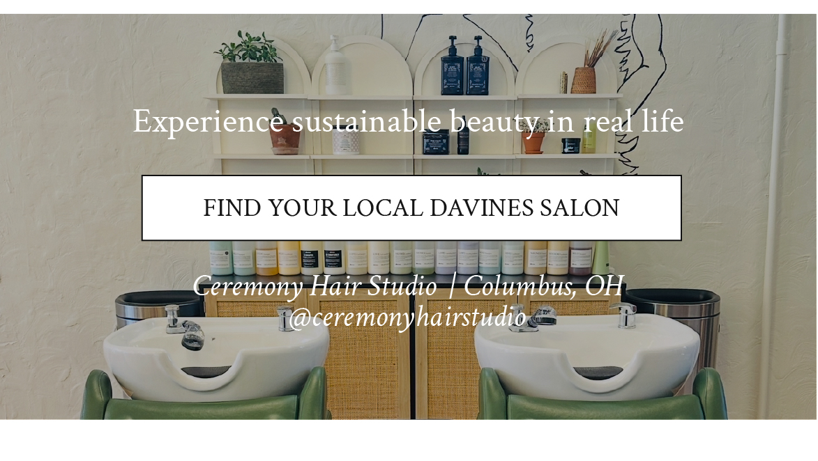 Find your local Davines salon